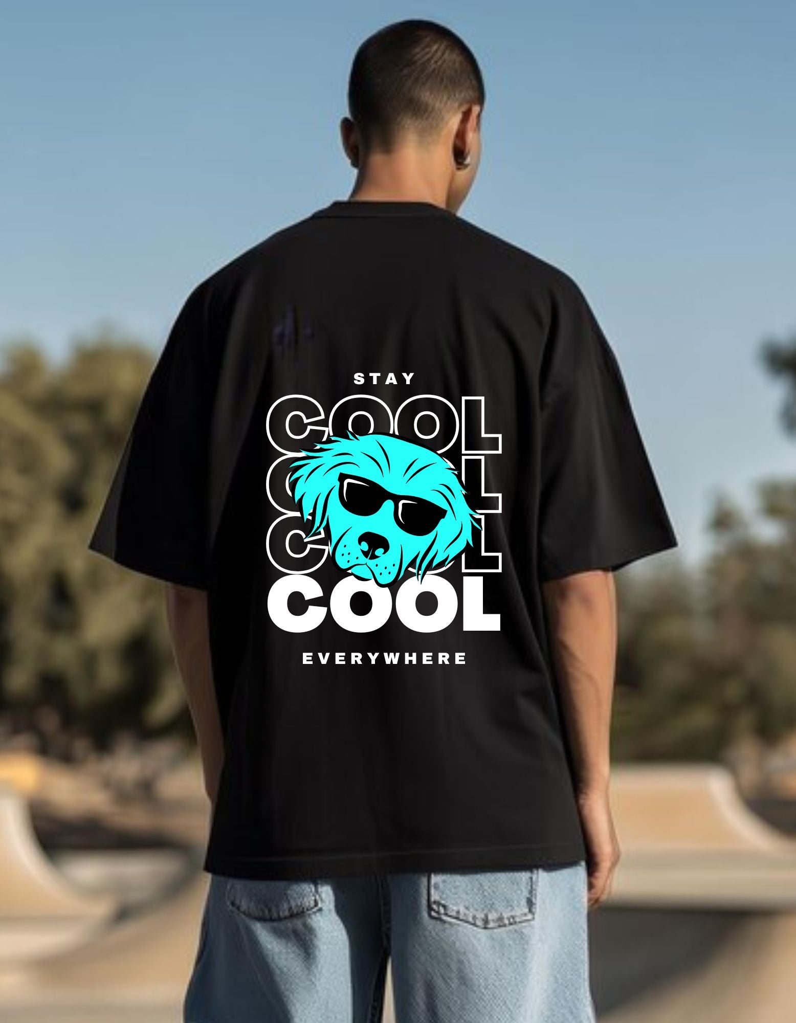 Oversize T-Shirt Limited Collection Save Nature Bikers Edition Stay cool vibe