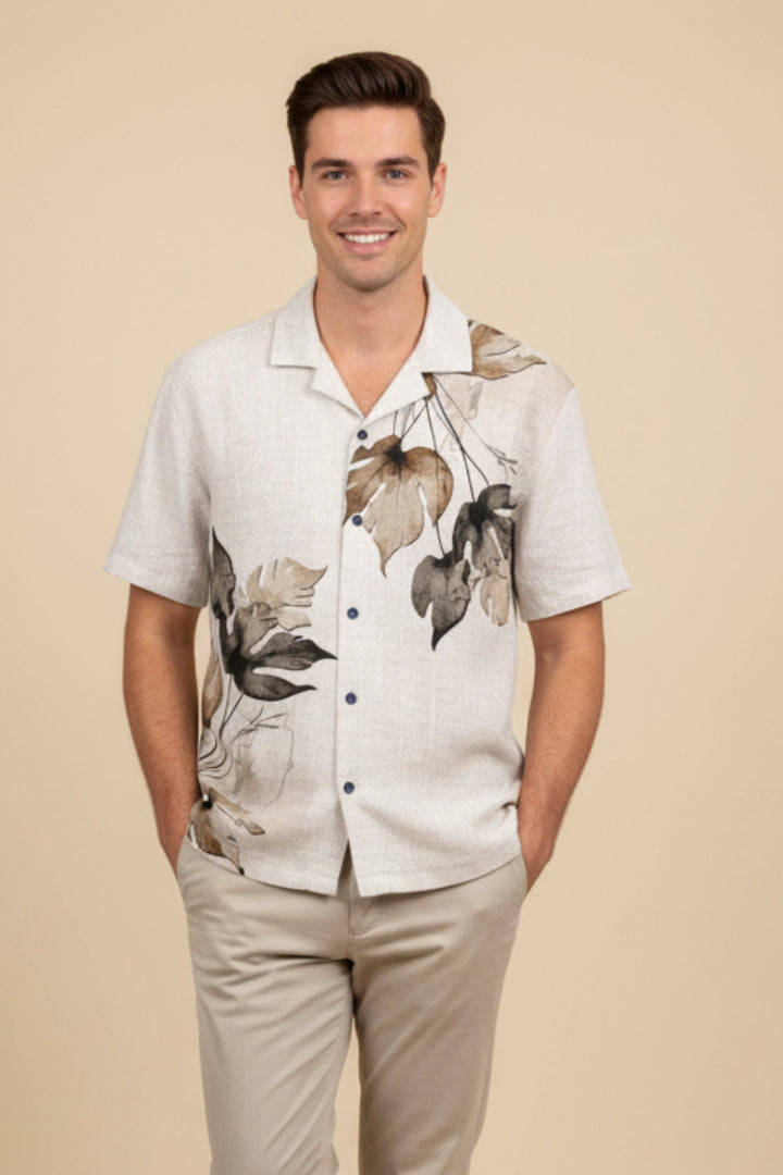 Floral Vibe Printed Shirt – Limited Edition