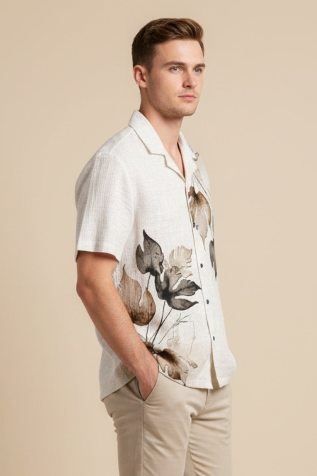 Floral Vibe Printed Shirt – Limited Edition