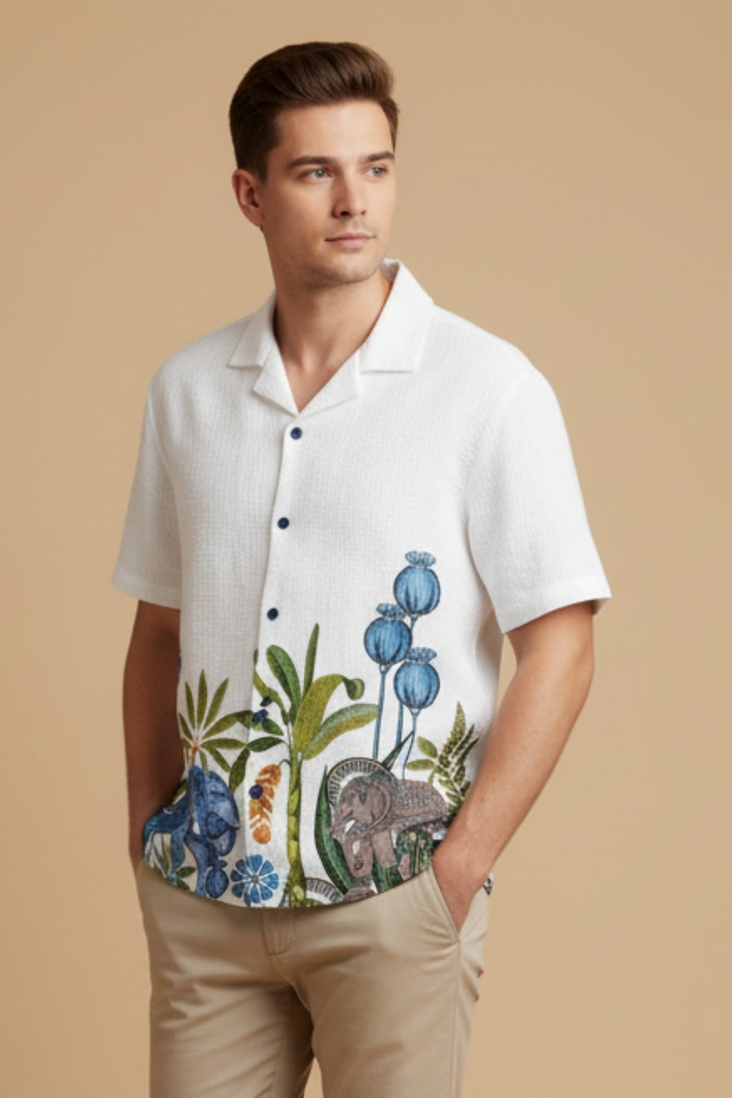 Jungle Vibe Printed Shirt – Limited Edition
