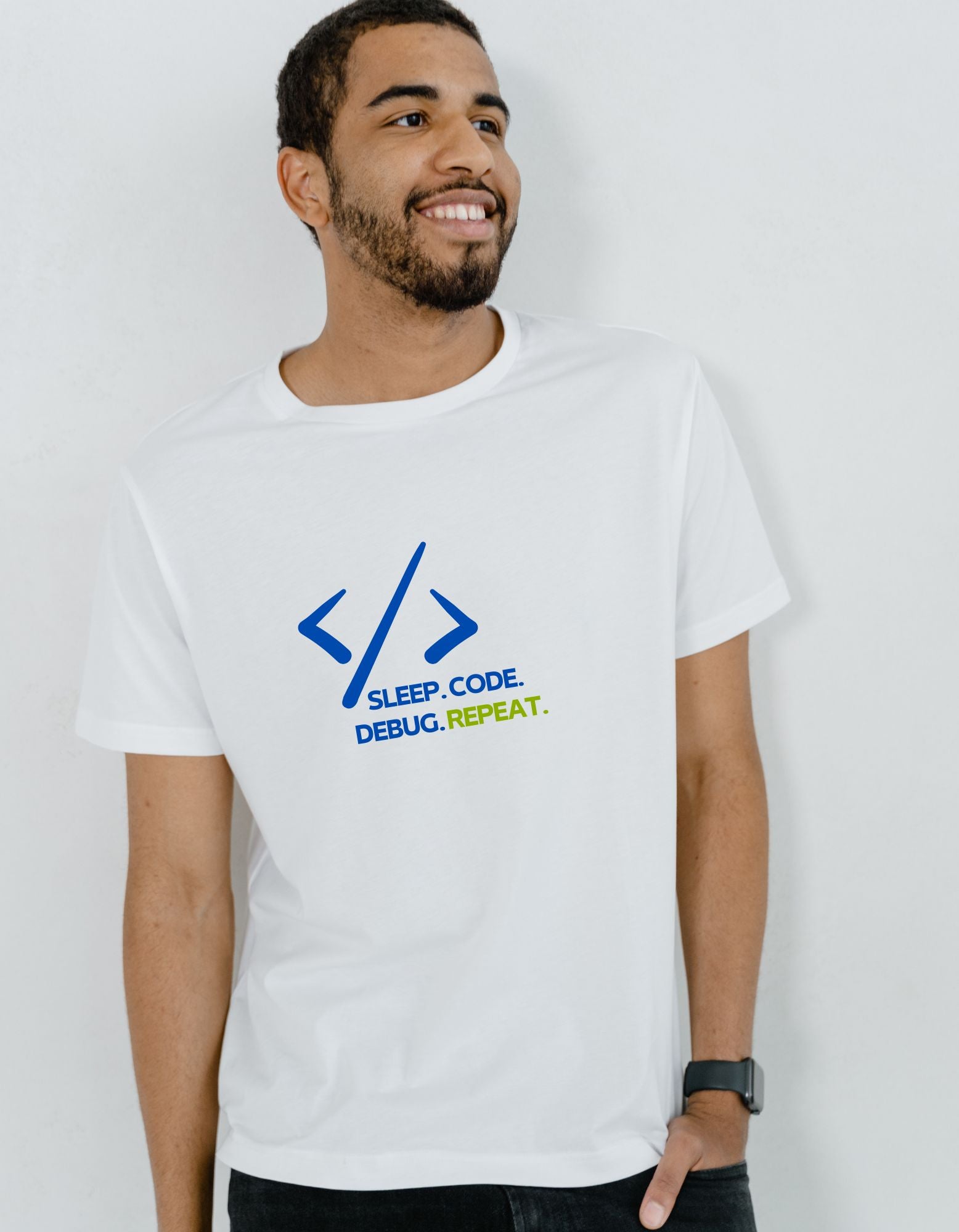 Software Developers T-shirt White