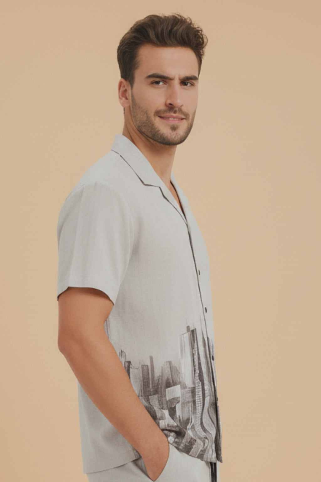 modern Vibe Printed Shirt – Limited Edition