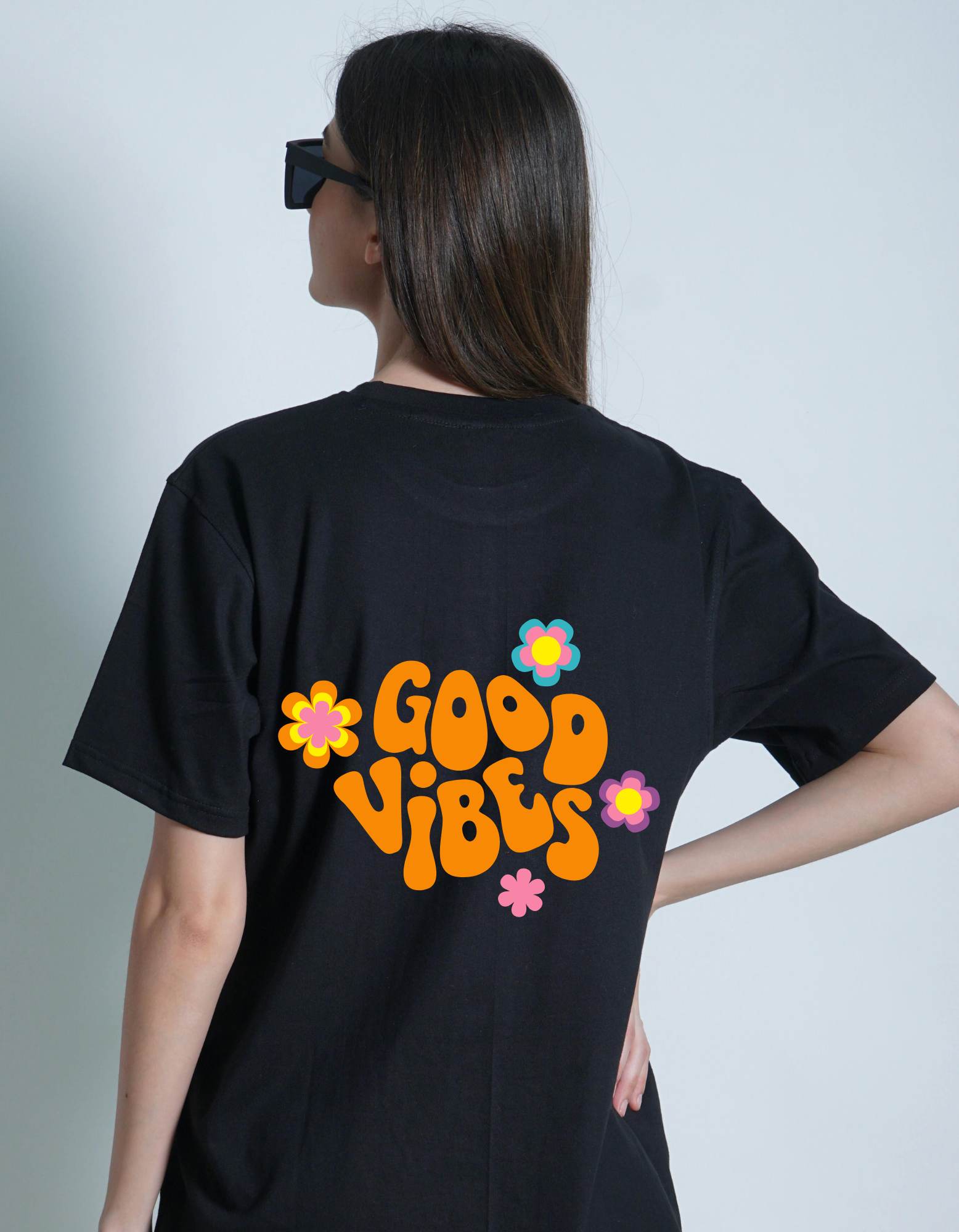 Oversize T-Shirt Good Vibes
