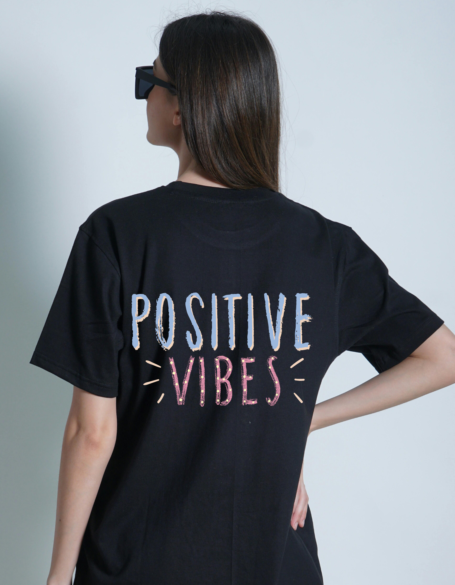 Oversize T-Shirt Limited Collection Positive Vibes