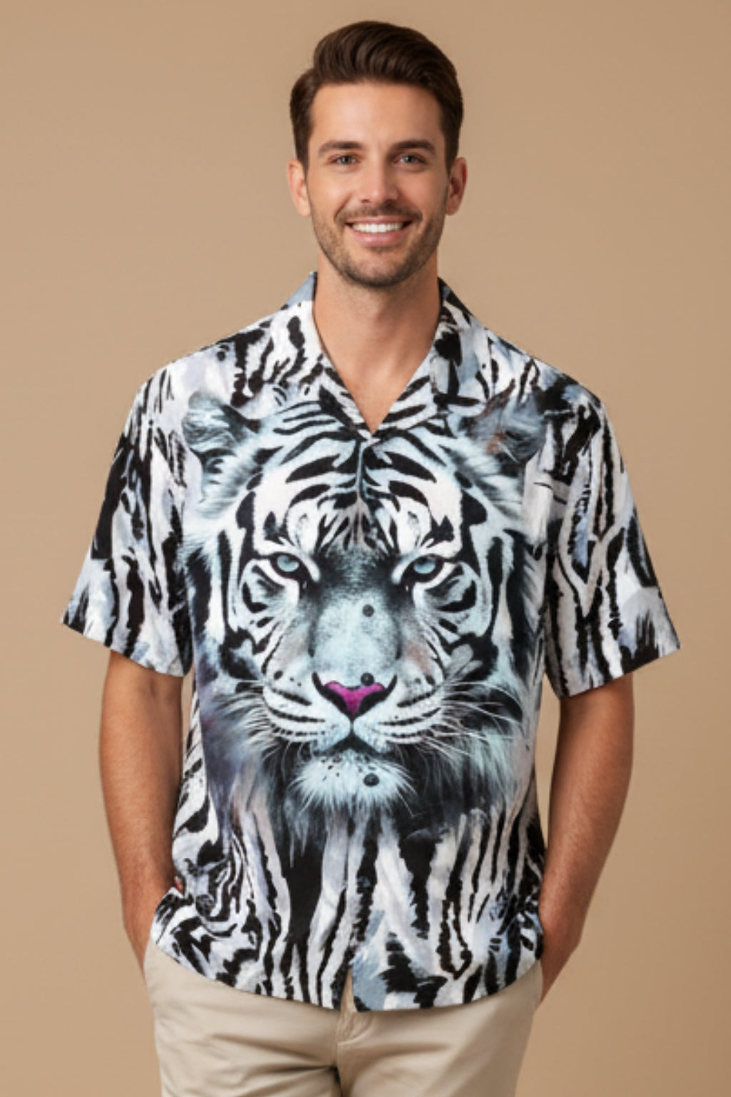 Tiger Vibe Printed Shirt – Limited Edition