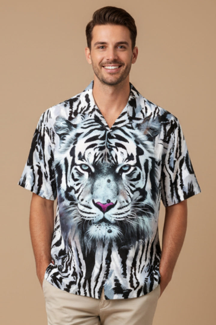 Tiger Vibe Printed Shirt – Limited Edition
