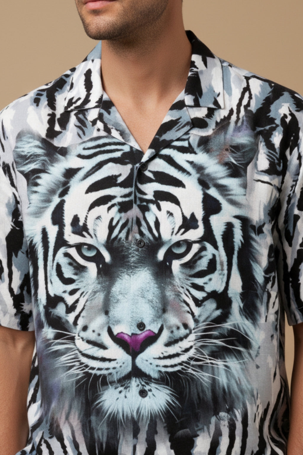 Tiger Vibe Printed Shirt – Limited Edition
