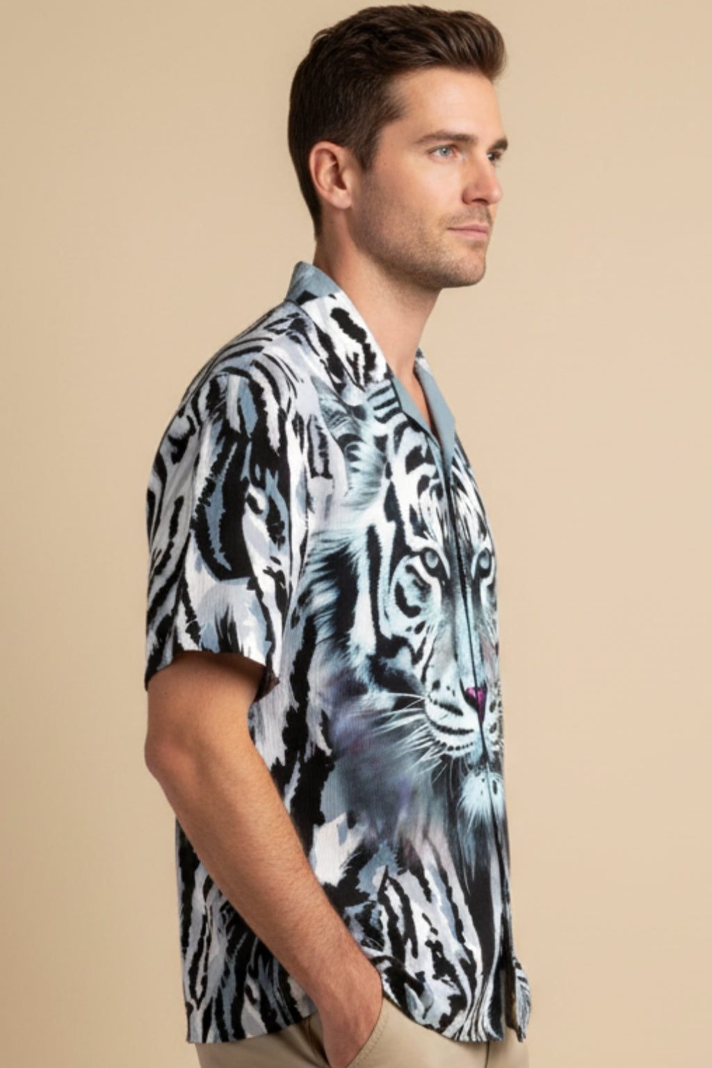 Tiger Vibe Printed Shirt – Limited Edition