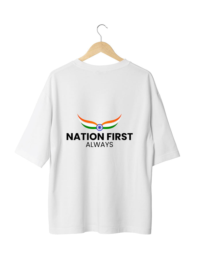 Oversize T-Shirt Limited Collection Nation First